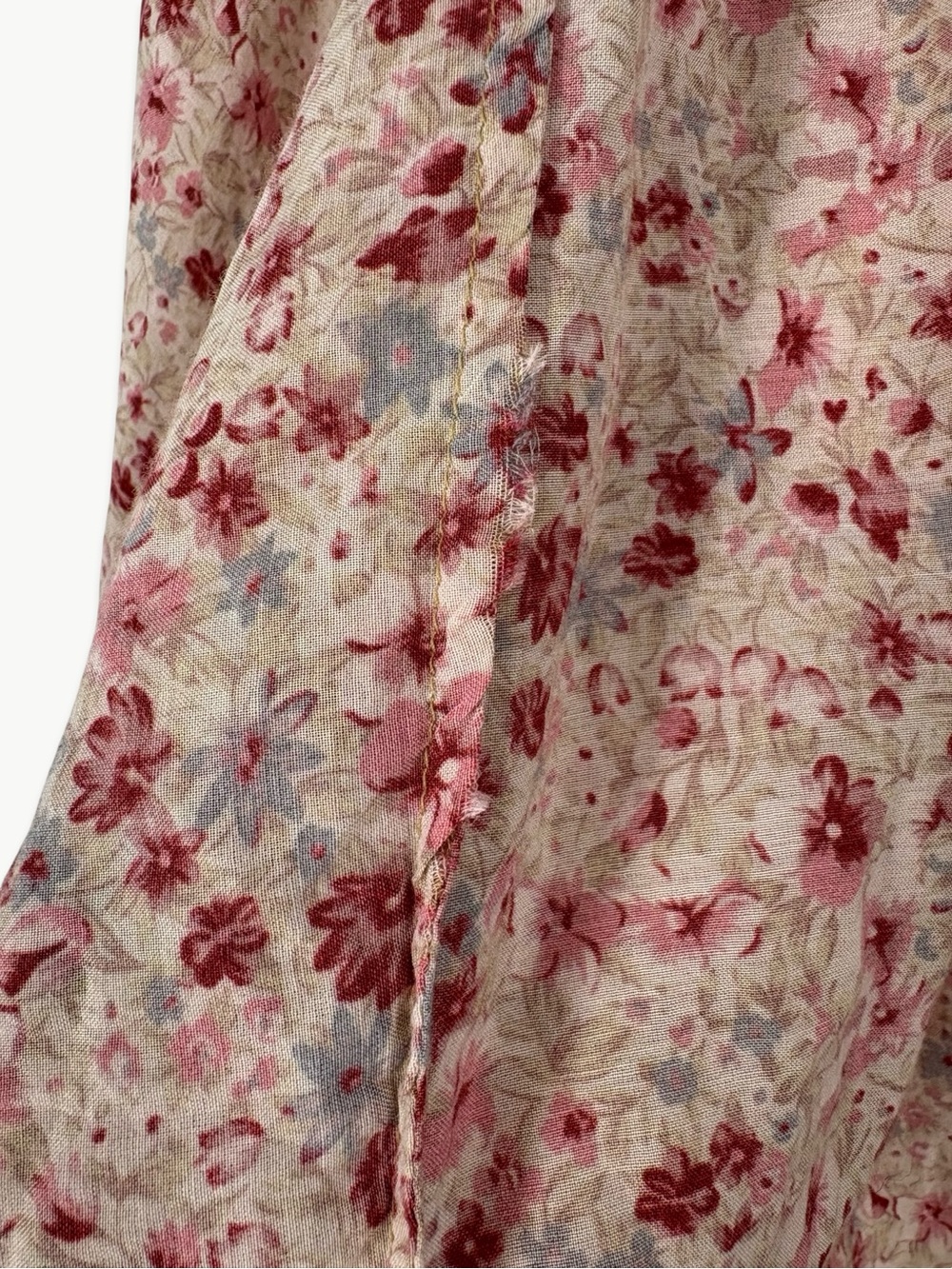 DÔEN Rose Blouse Size Small in Pink Valley Floral Cotton Viscose Relaxed Fit - Picture 15 of 16